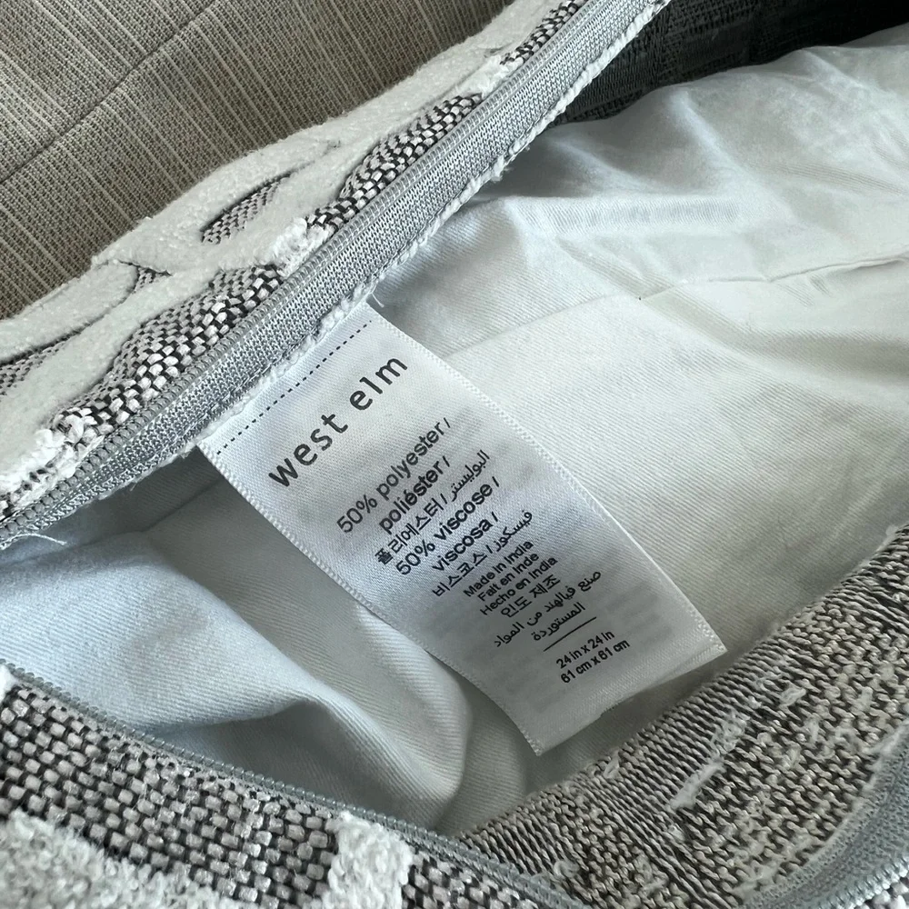 West Elm Large Pillow